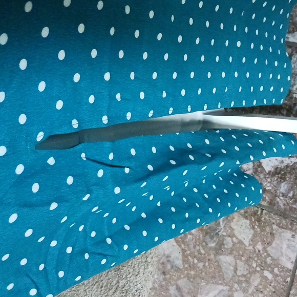 NWT MAXI SUNDRESS TEAL XS/S - Picture 5 of 14